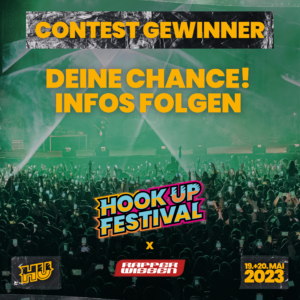 Contest Gewinner HOOK UP FESTIVAL 2023 in KARLSRUHE DEUTSCHRAP HIPHOP